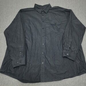 Workwear Utility‎ Pocket Mens 2XLT Tall Charcoal Gray Cotton Gorpcore Oversized